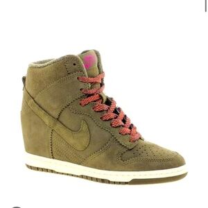 Nike Dunk Sky High Wedge Trainers